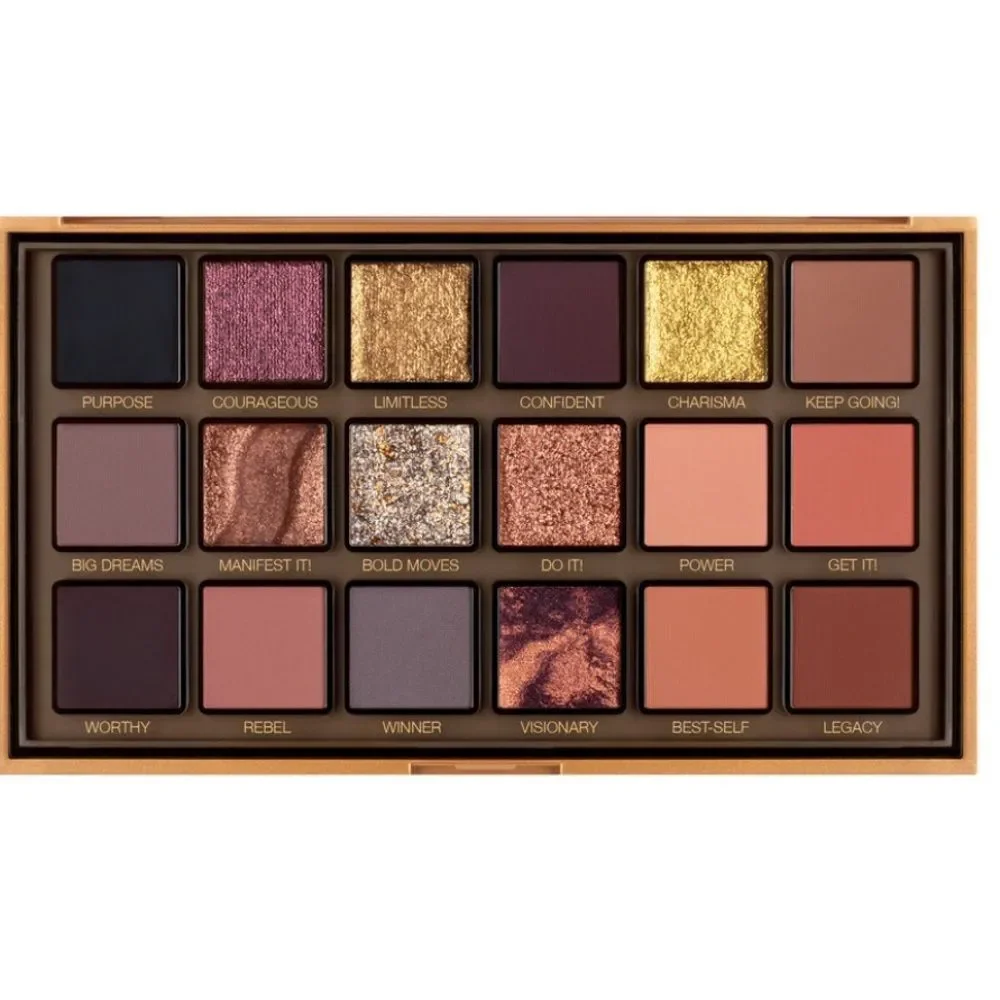 Huda Beauty Empower(Ed) Eyeshadow Palette gorgeous highly pigmented multi-finish